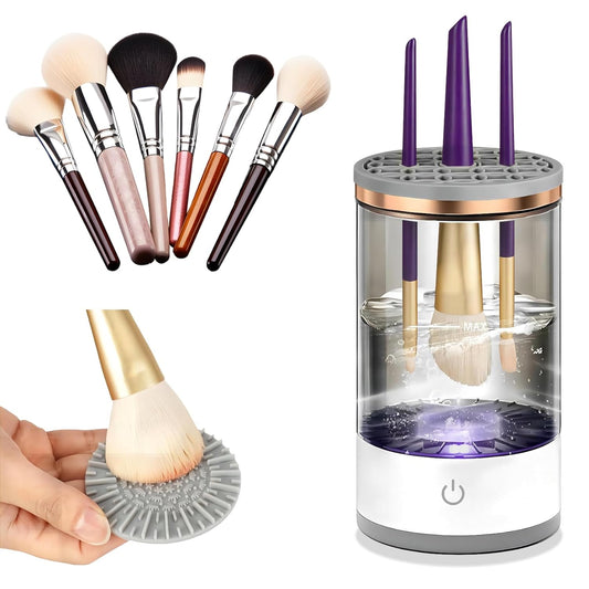 Limpiador Eléctrico Para Brochas de Maquillaje